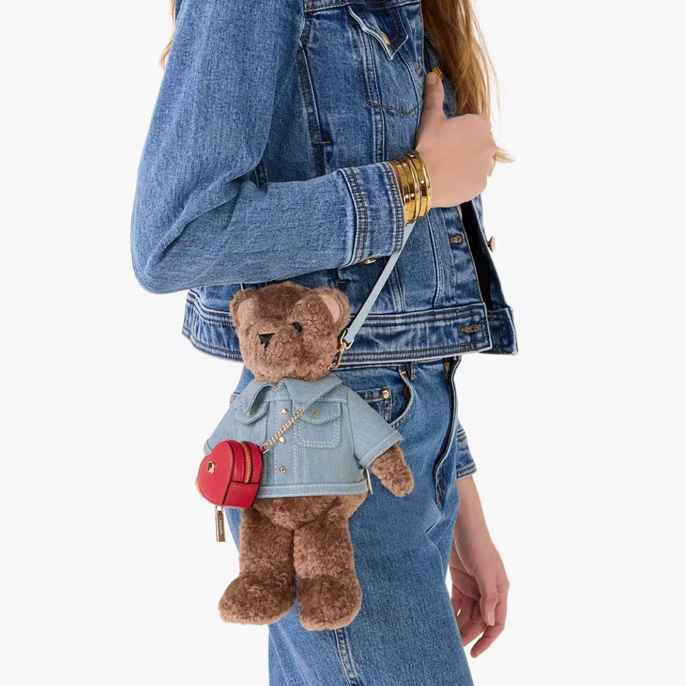 Kate Spade Denim Katey Bear Crossbody - Picture 4 of 16